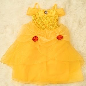 Disney Belle Dress Princess Halloween Costume l Beauty & the Beast Size 5/6